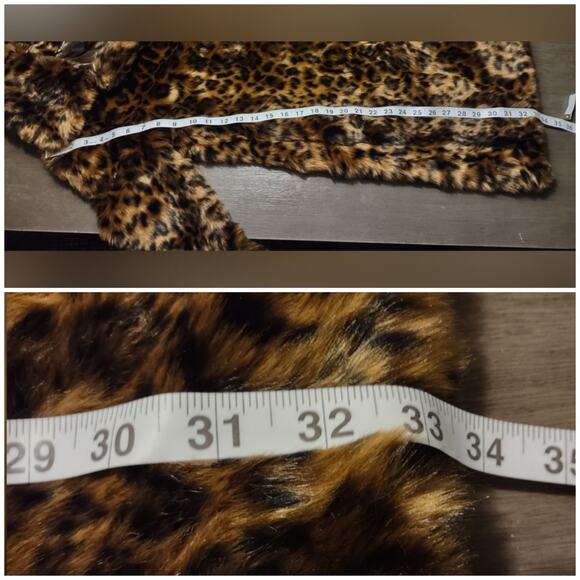 J. Crew Faux-fur leopard coat Size XXS - Picture 9 of 16